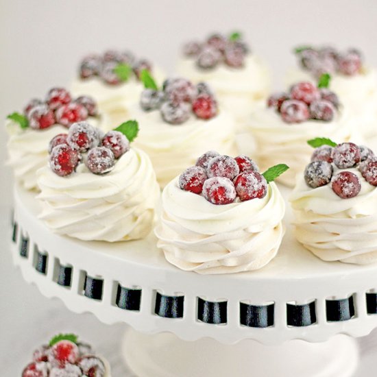 Meringue Fruit Baskets