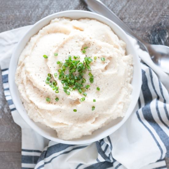 White Bean and Cauliflower Mash