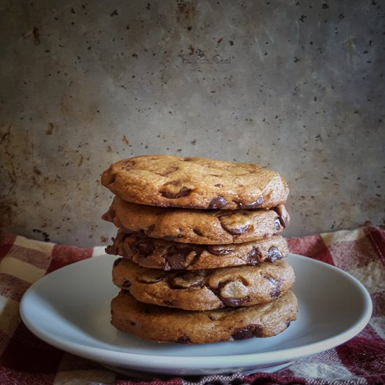 Cinnamon Chocolate Chip Cookies