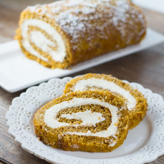 Pumpkin Cake Roll