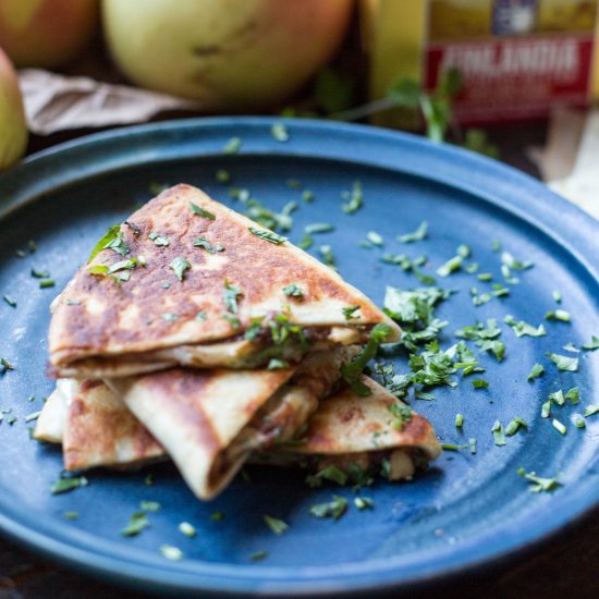 Apple Butter Quesadillas