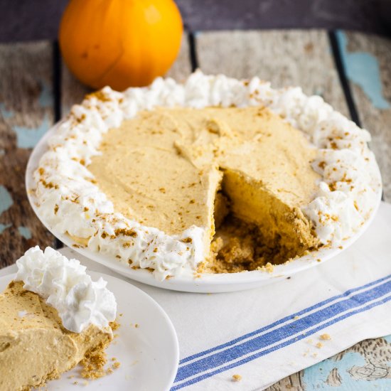 Pumpkin Silk Pie