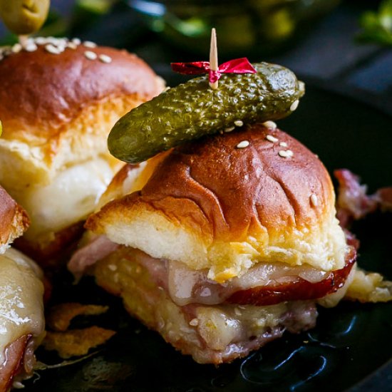 Hawaiian Ham and Cheese Sliders