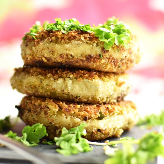 Quinoa – Green Pea Patties