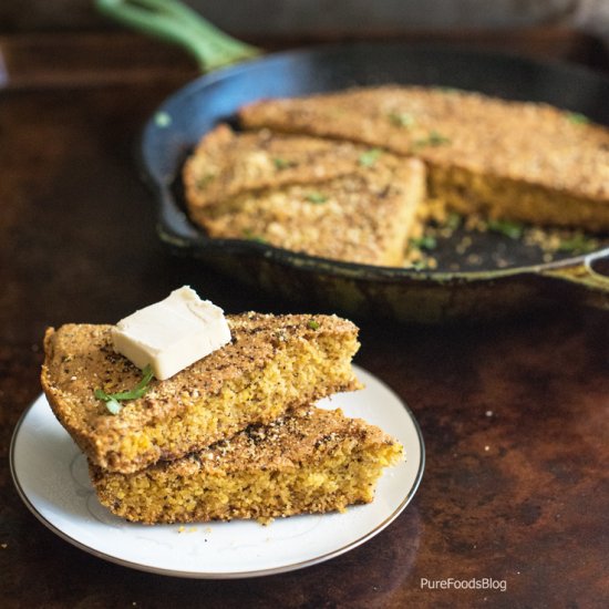 Tuscan Polenta Bread with Shallots