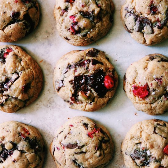 Cranberry Bark Peace Cookies