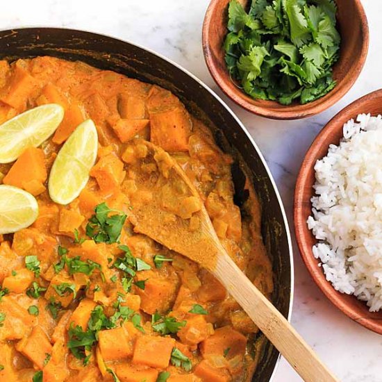 Asian Inspired Pumpkin Curry