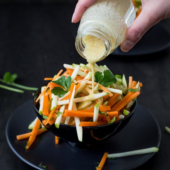 French Apple & Carrot Salad