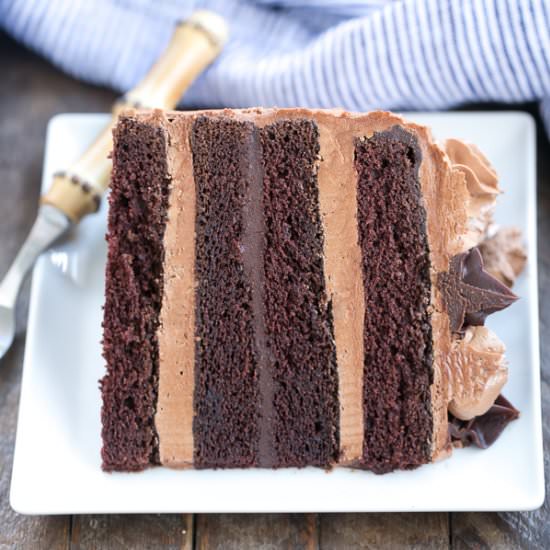 Chocolate Fudge Layer Cake