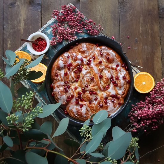 Orange & Pink Peppercorn Rolls