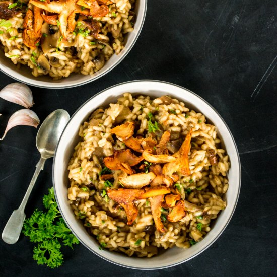 Wild Mushroom & Sherry Risotto