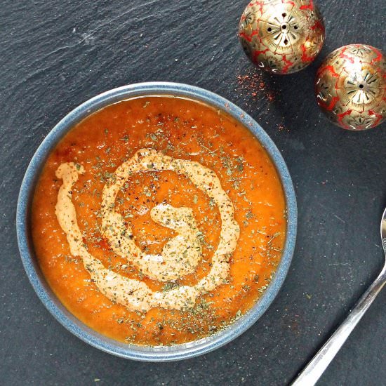 Pumpkin, Pepper & Leek Soup