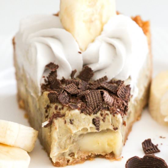 Guilt Free Banoffee Pie