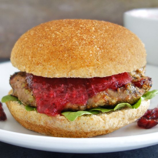 Thanksgiving Turkey Burger