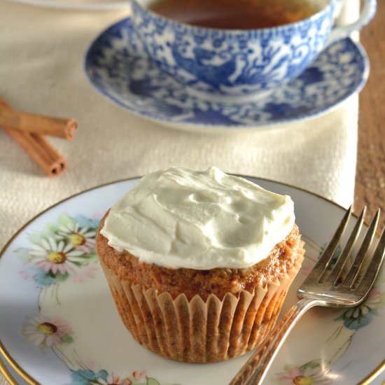 Carrot Banana Cupcakes