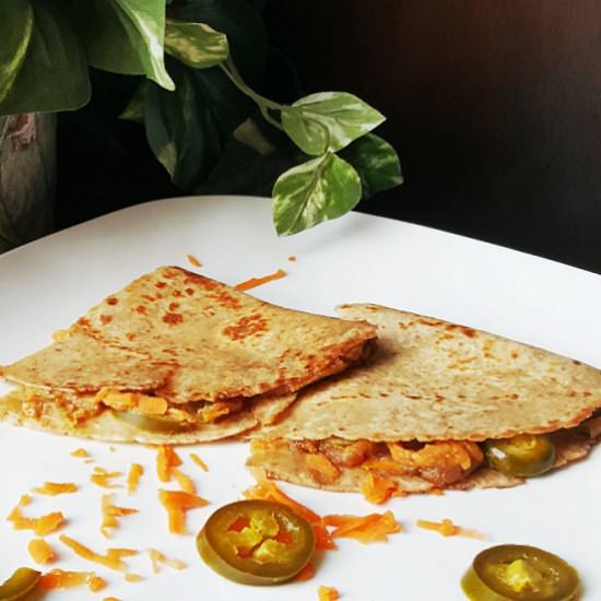 Spicy Peanut Tortilla Sandwiches