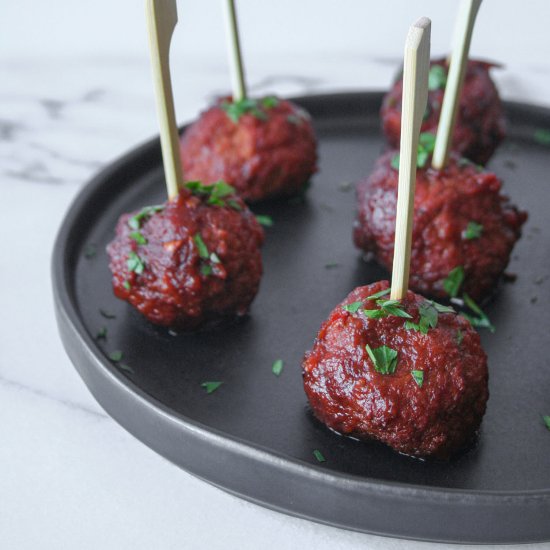 Cranberry Chipotle Meatballs