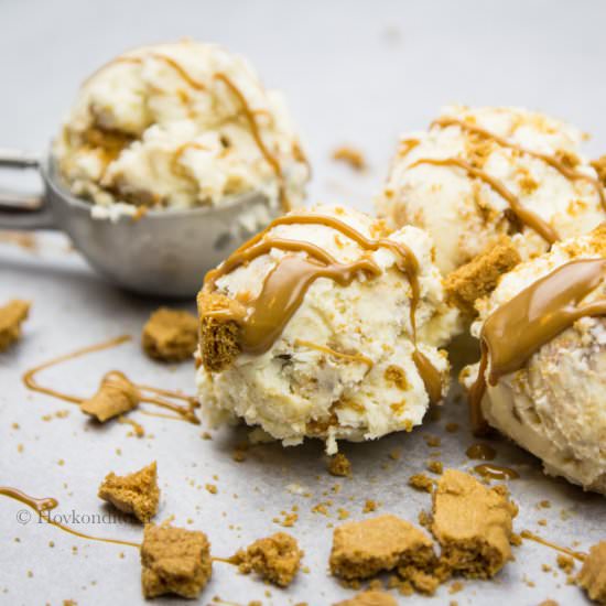 Speculoos Cookie Ice Cream