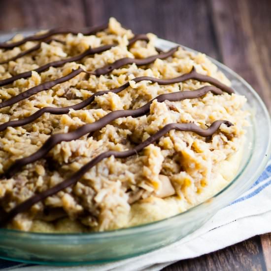 German Chocolate Pie