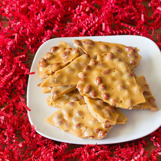 Homemade Peanut Brittle