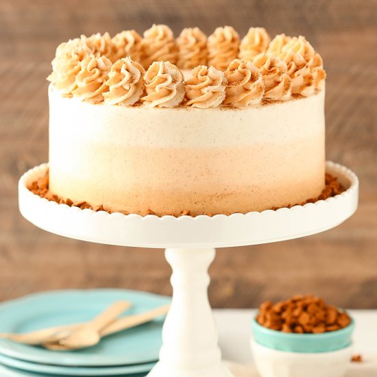 Cinnamon Roll Layer Cake