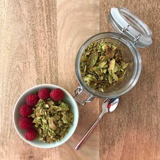 Matcha & Coconut Granola