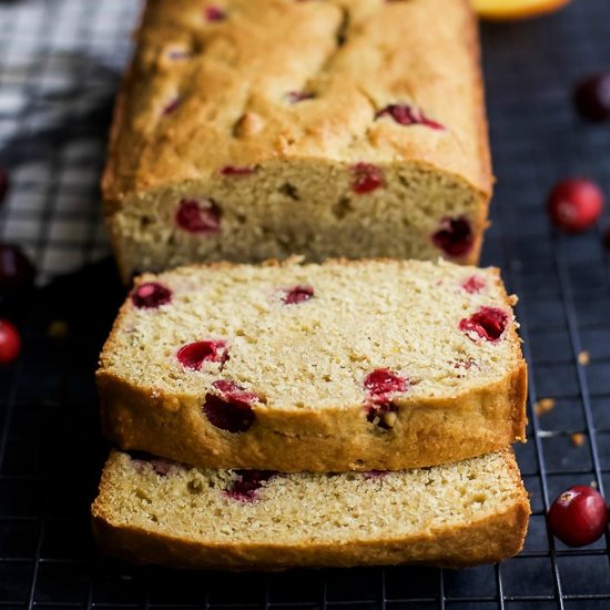 Moist Orange Cranberry Bread