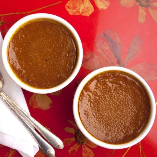 pumpkin pie custard