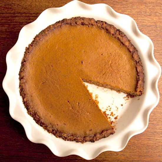 Healthier Pumpkin Pie