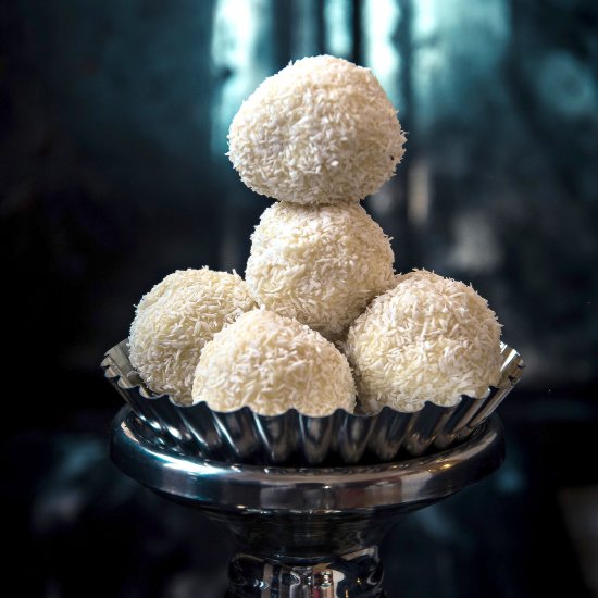 Coconut White Chocolate Truffles