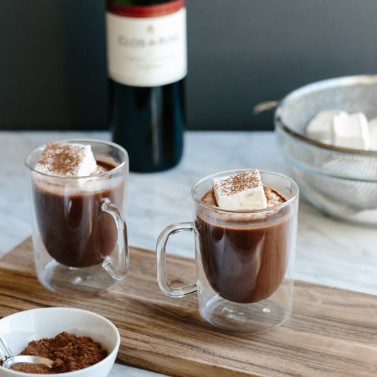 Red Wine Hot Chocolate