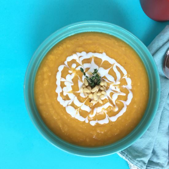 Slow Cooker Butternut Squash Soup