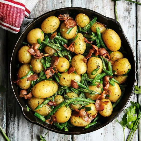 Southern Green Beans and New Potatoes