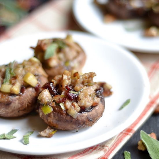 Sausage Stuffed Mushrooms