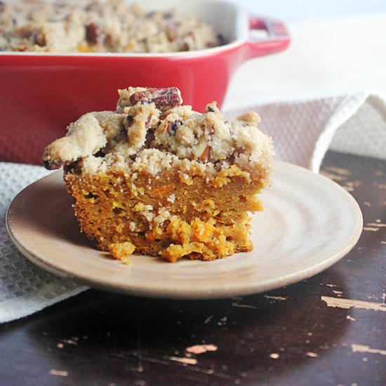 Sweet Potato Streusel Cake