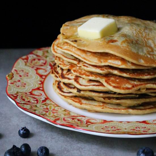 Wholewheat Buttermilk Pancakes