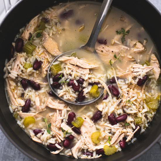 Healthy Turkey Wild Rice Soup