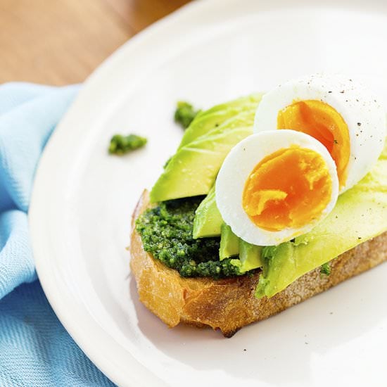 Pesto, Avocado & Egg on Toast