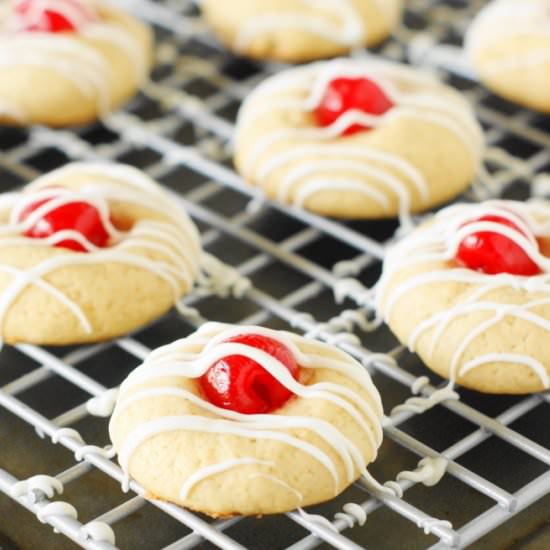 Cherry Almond Cookies