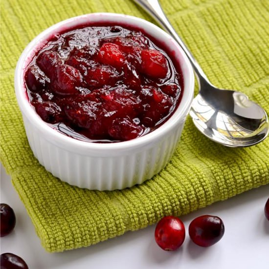 Easy Homemade Cranberry Sauce