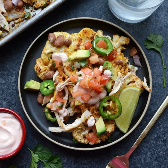 One Pan Cauliflower Naches