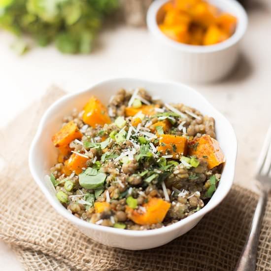 Lentils and Quinoa Power Bowl