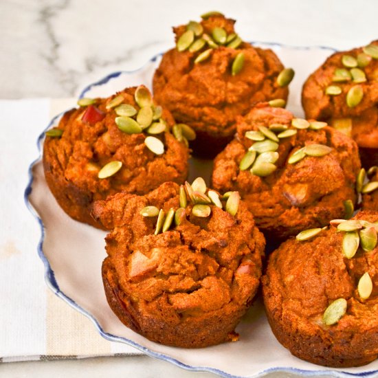 Pumpkin Apple Muffins