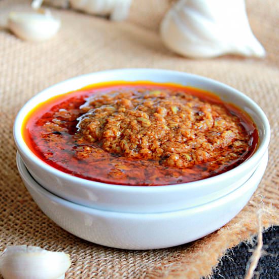 Spicy Garlic Chutney