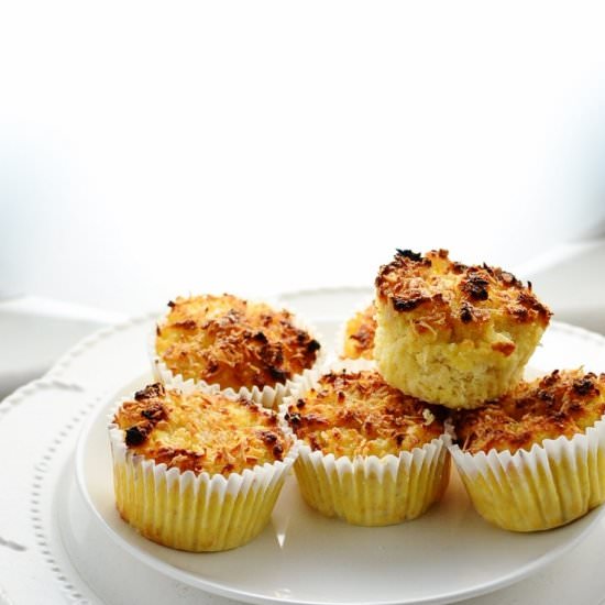 Gluten Free Coconut Apple Muffins