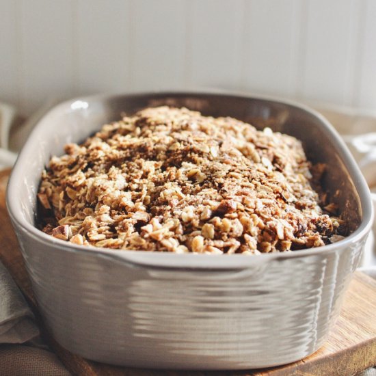 Almond Pear Crisp