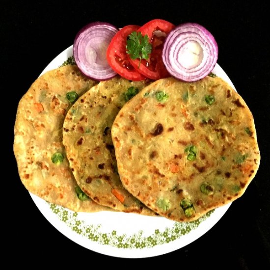 Stuffed Vegetable Paratha