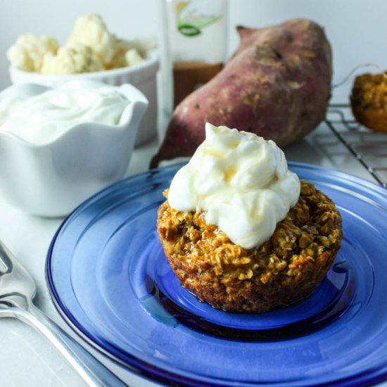 Sweet Potato Oat Cups