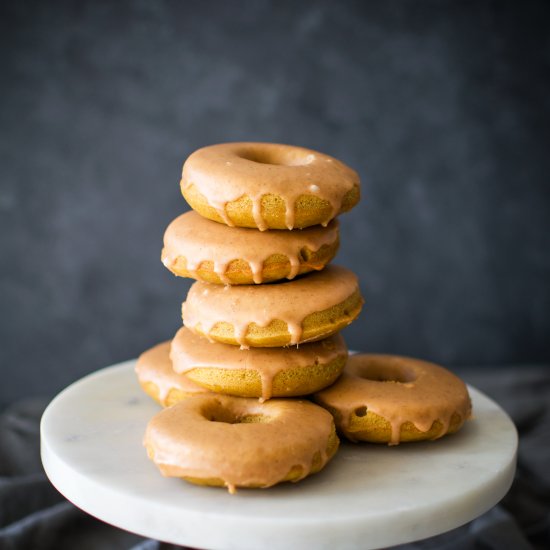 Pumpkin Ginger Doughnuts