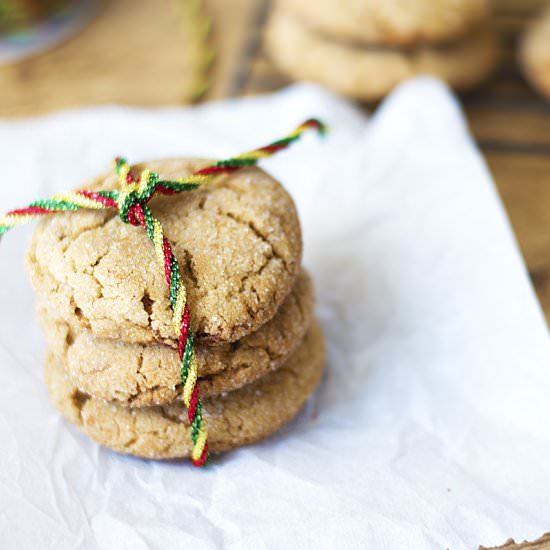 Ginger sparkle cookies